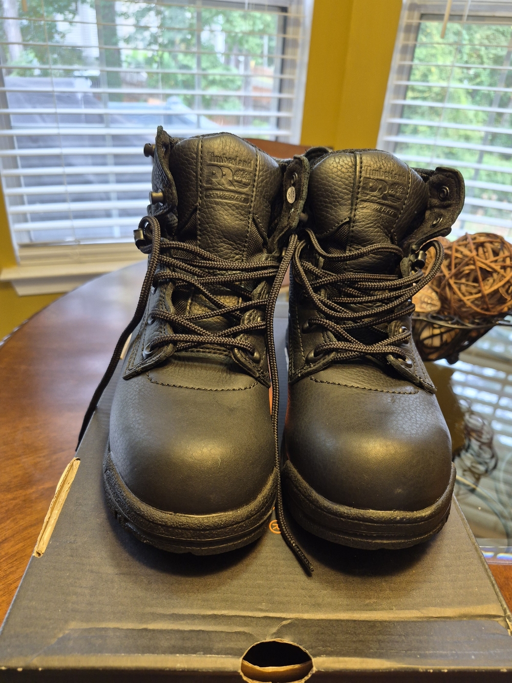 Timberland PRO Kids Black Safety Work Boots